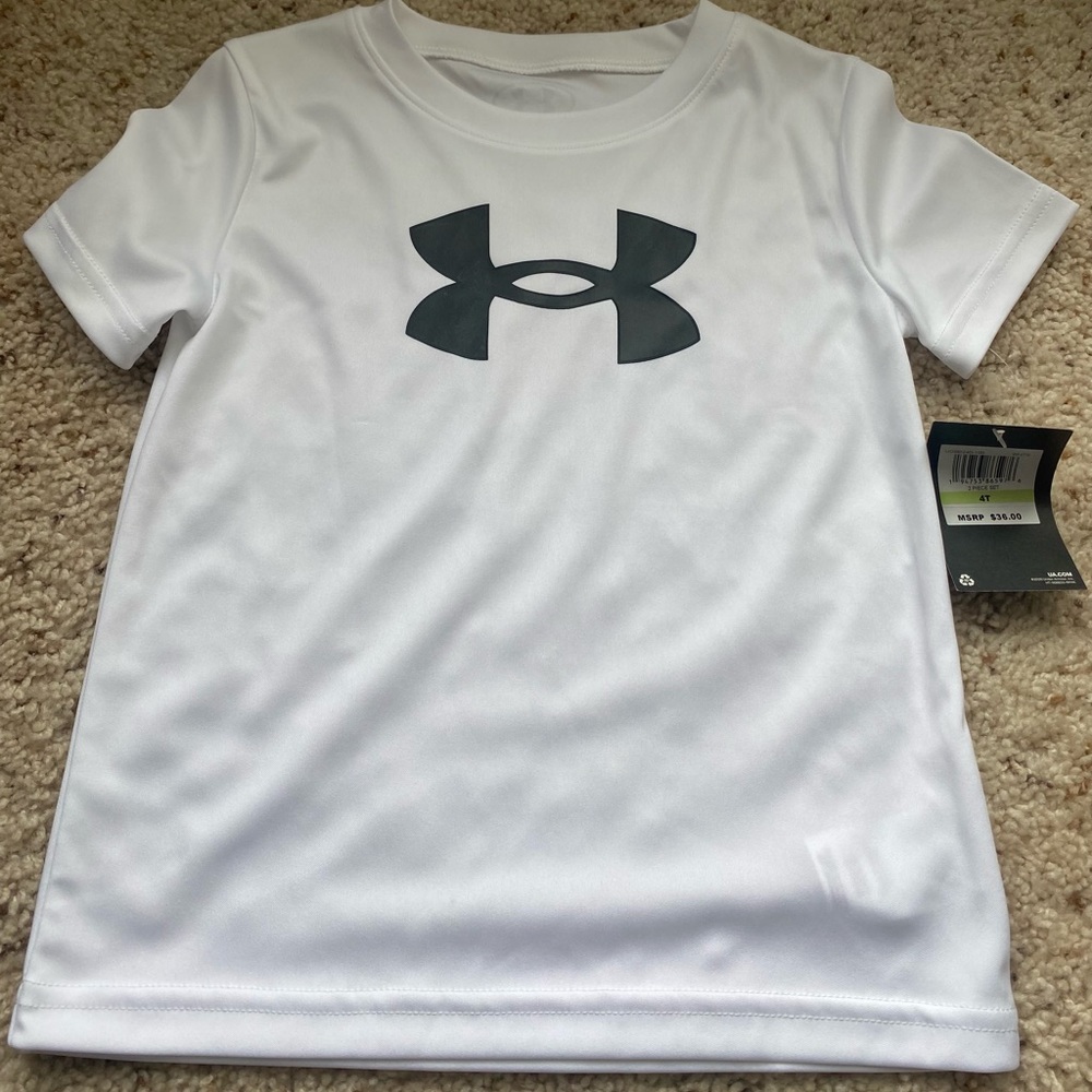 Under Armour shirt with tag. New. Size 4T